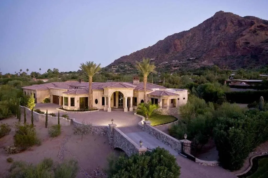 Camelback Mountain Mansion In Paradise Valley, Az Scottsdale Villa
